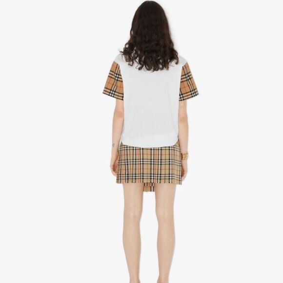 Burberry Oversized Vintage Check T-Shirt Large NWT $510 - Picture 5 of 10